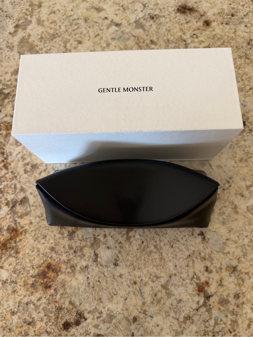 Gentle Monster Black Sunglasses Case and Box